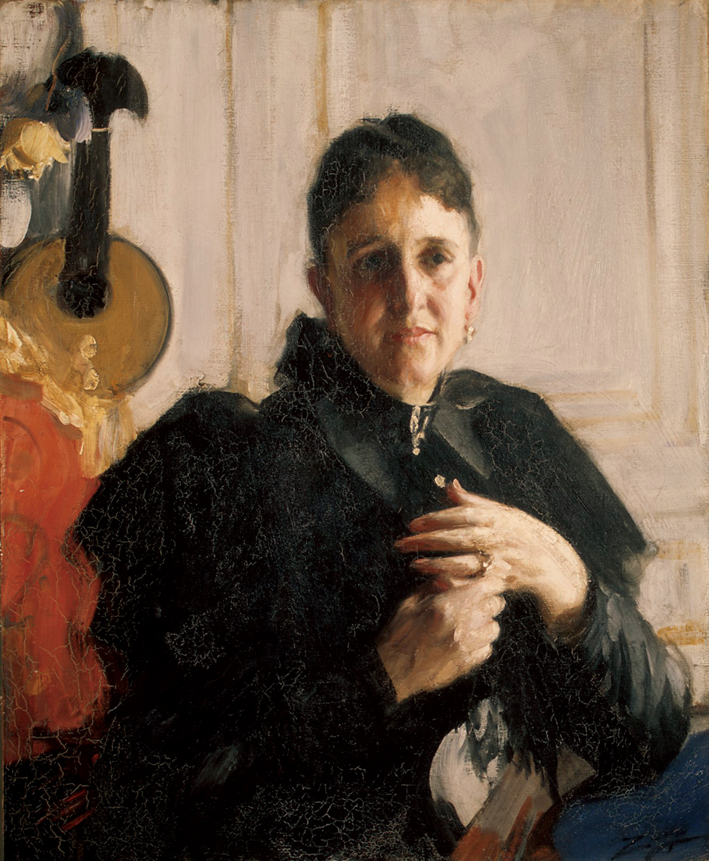  安德斯·莱奥纳德·佐恩 Anders Leonard Zorn —— 戴戒指的夫人